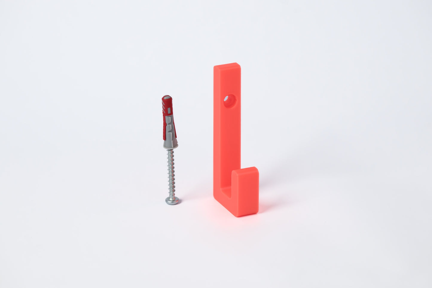 wandhaken 5er pack - neon orange