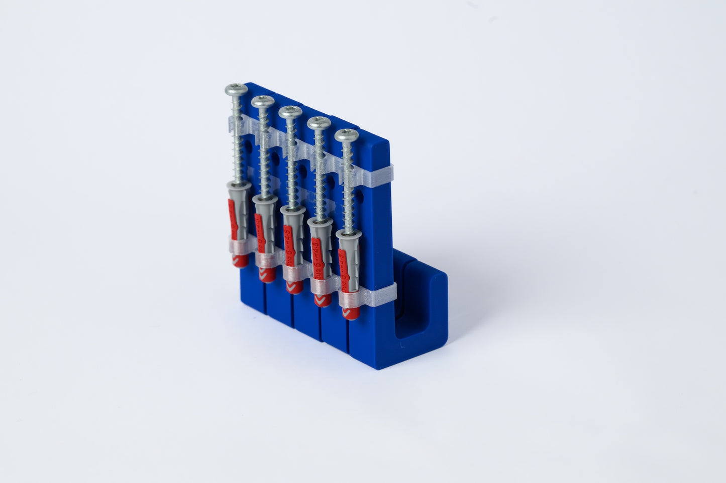 wall hooks 5-pack - royal blue