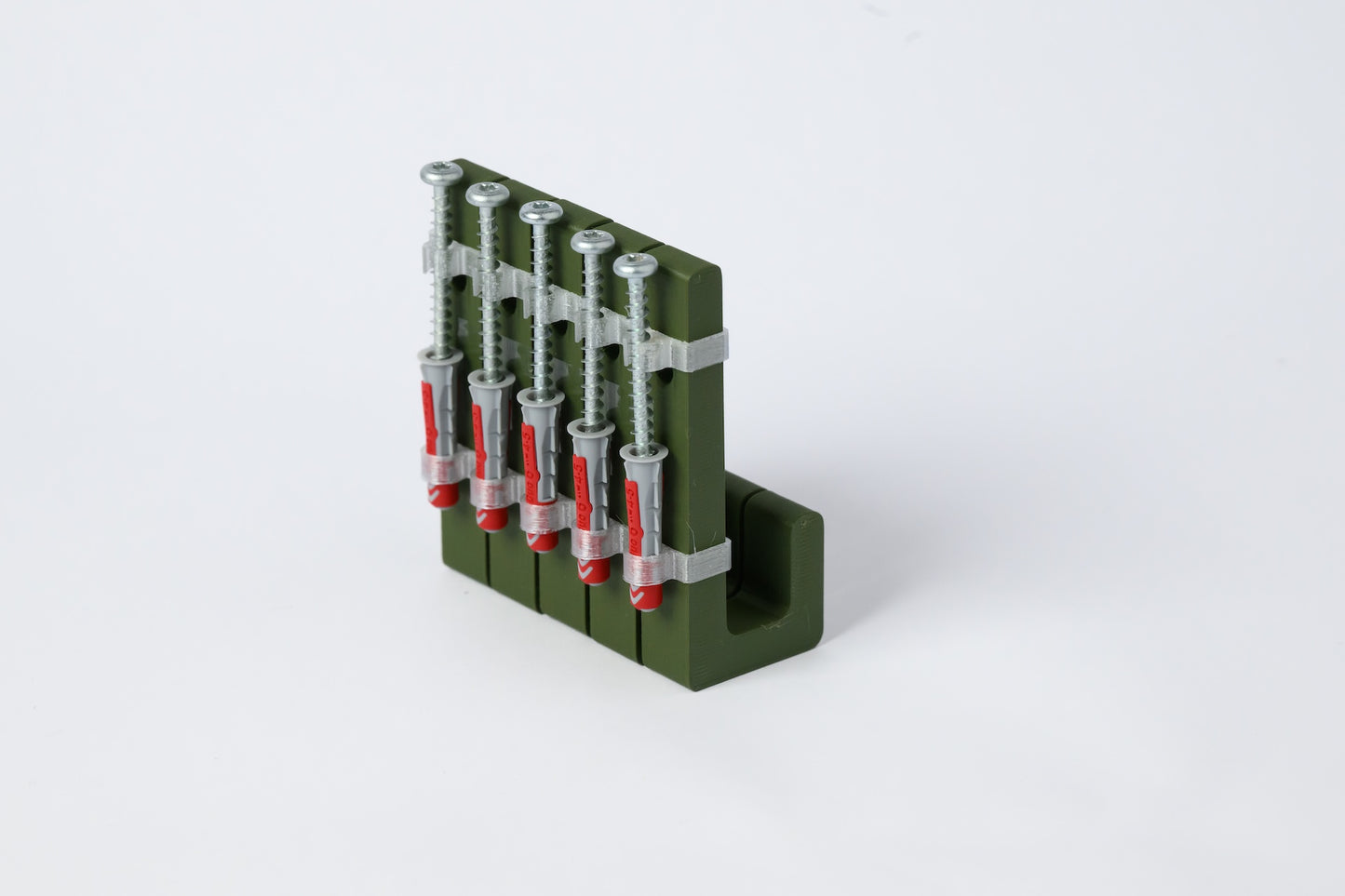 wall hooks 5-pack - green