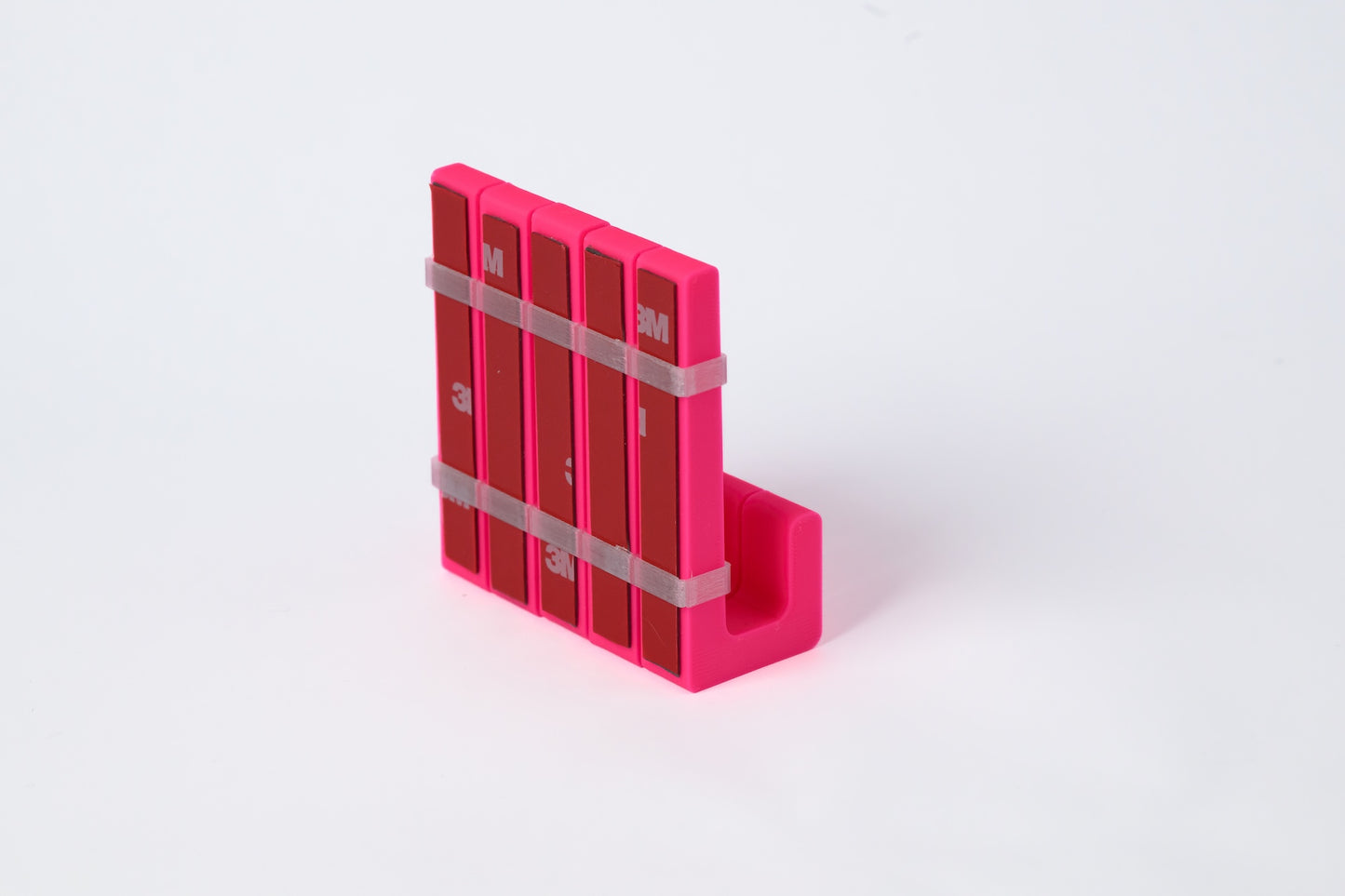 wandhaken 5er pack - neon pink