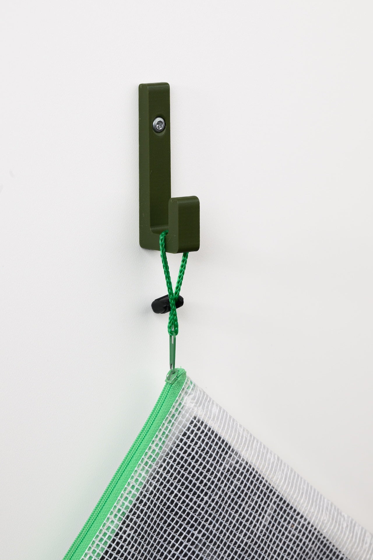 wall hooks individually - green