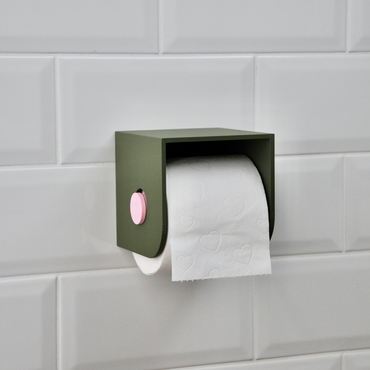 klopapierhalter - grün