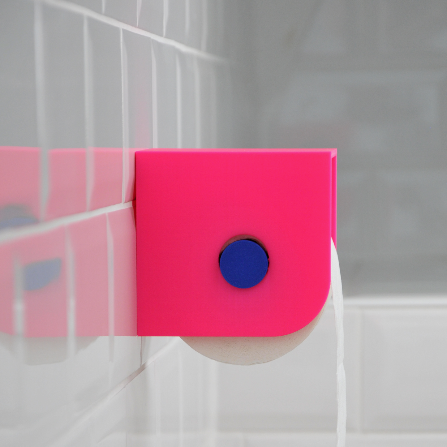 klopapierhalter - pink