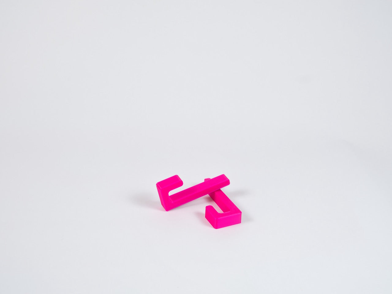 wall hooks individually - pink