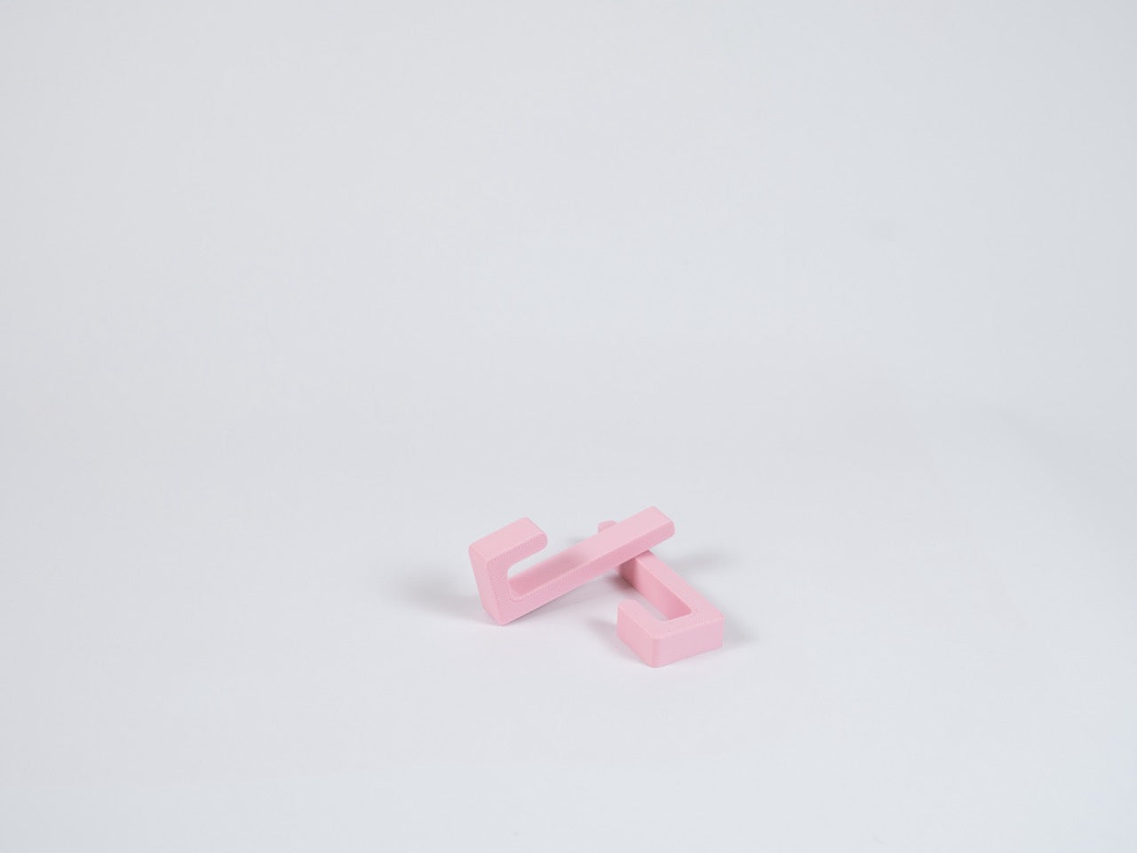 wandhaken 5er pack - rosa