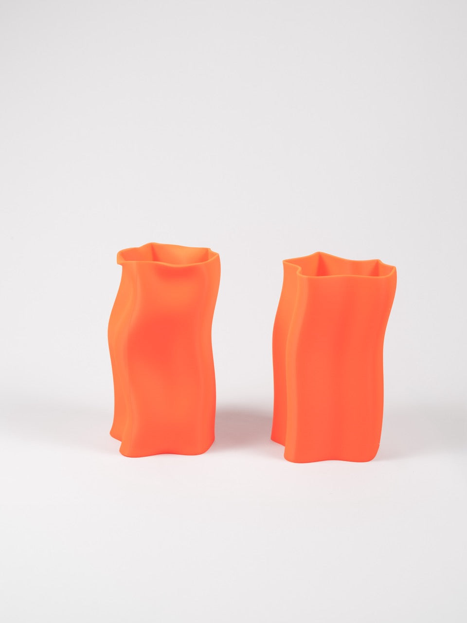 vase shrunk - neon orange