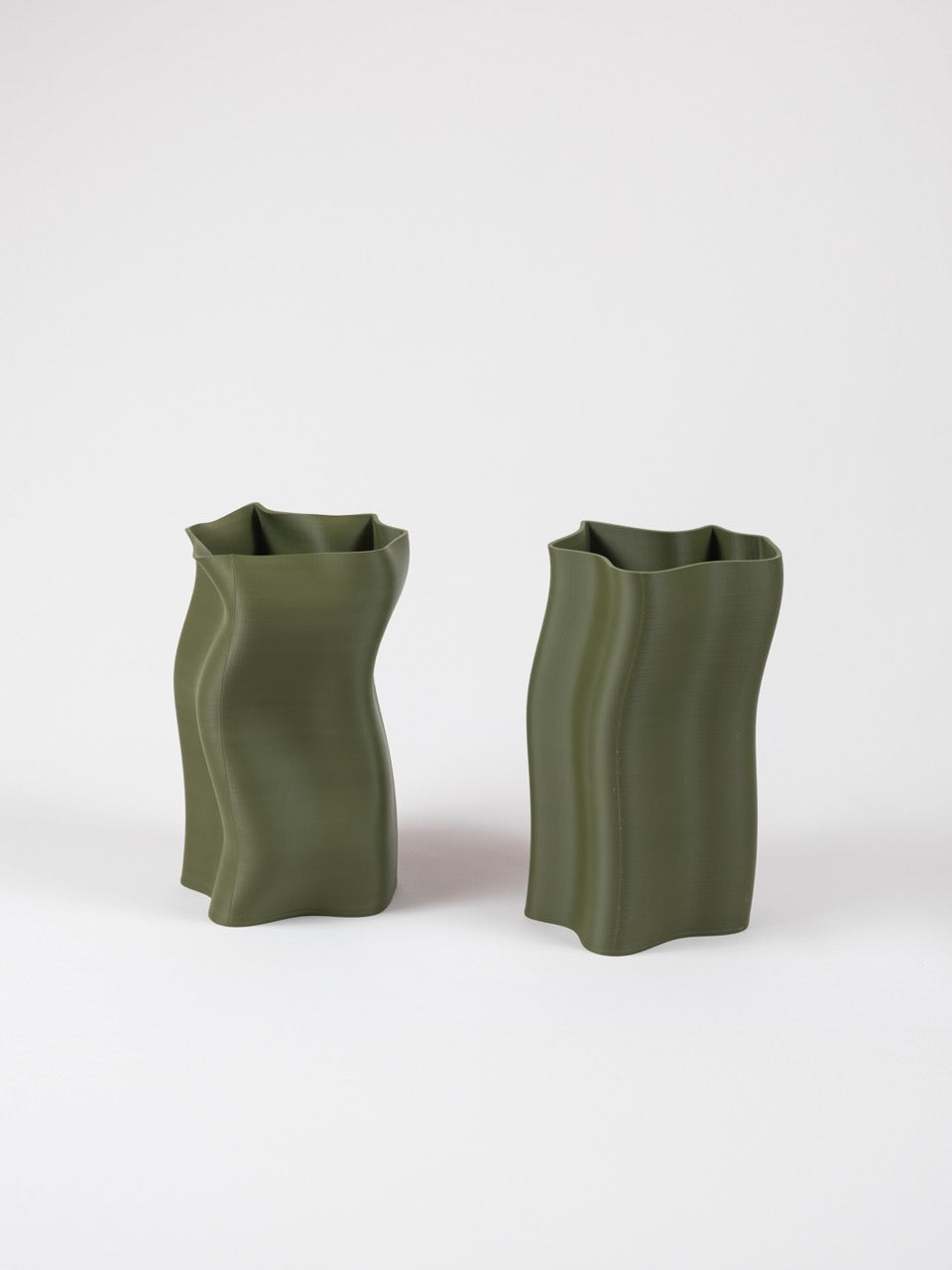 vase fluid - mud green