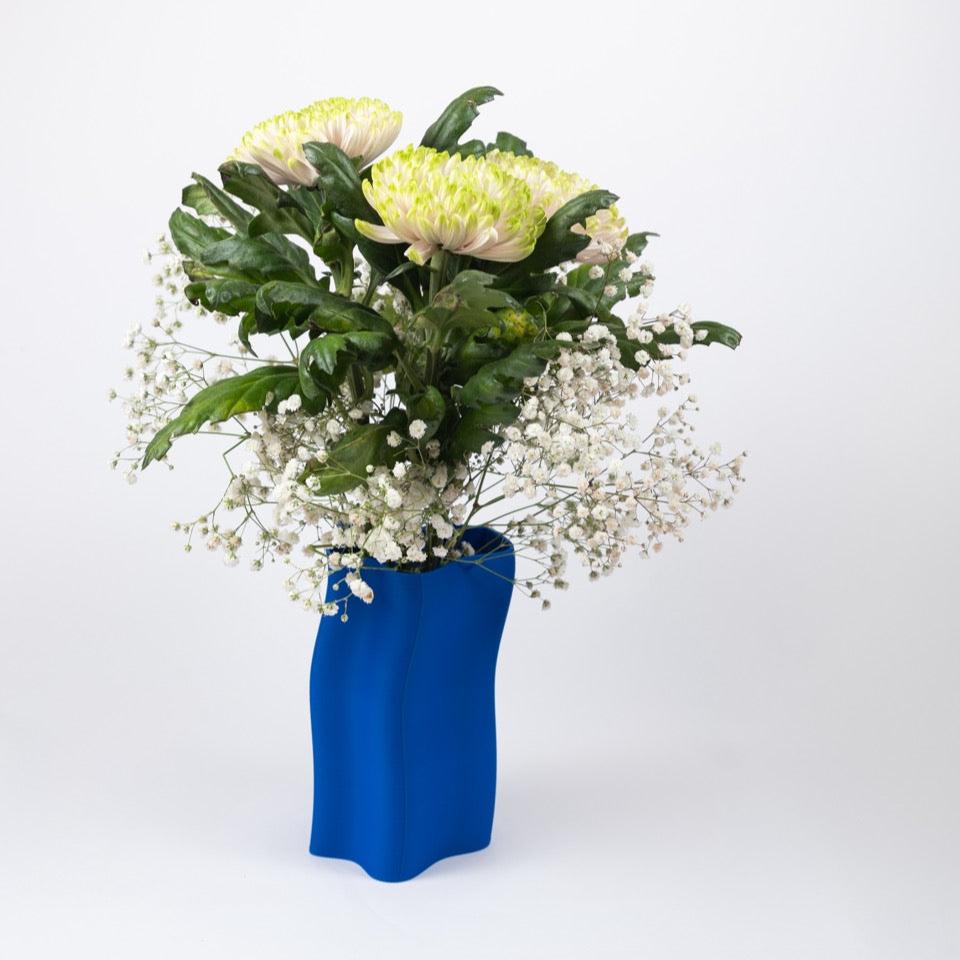 vase fluid - royal blau