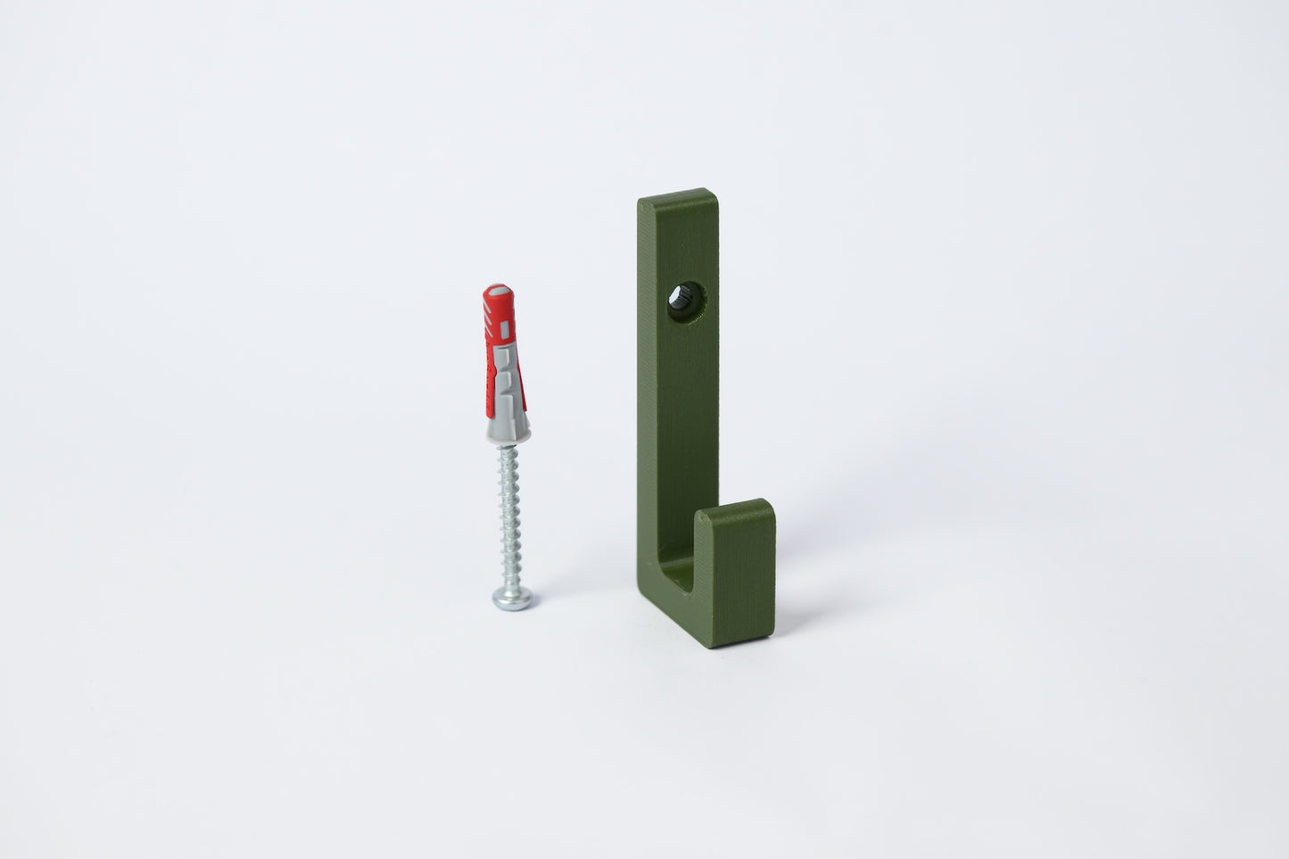 wall hooks individually - green