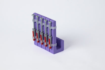 wall hooks 5-pack - lilac