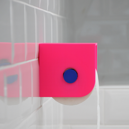 klopapierhalter - pink